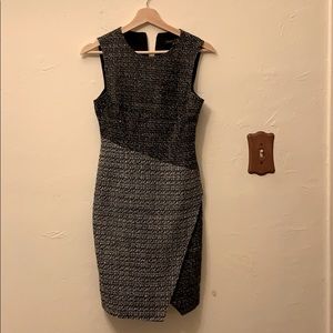 Banana Republic grey sheath dress — size 2P